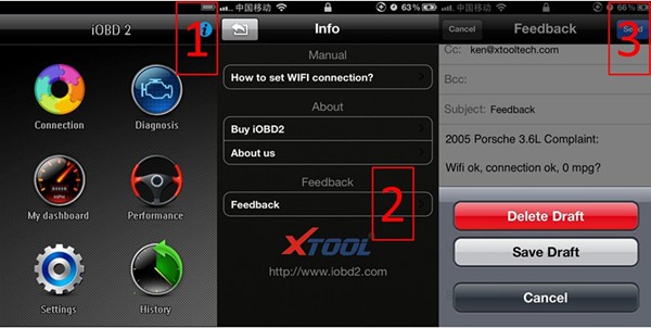 iOBD2 iPhone Android Bluetooth Scanner - Feedback