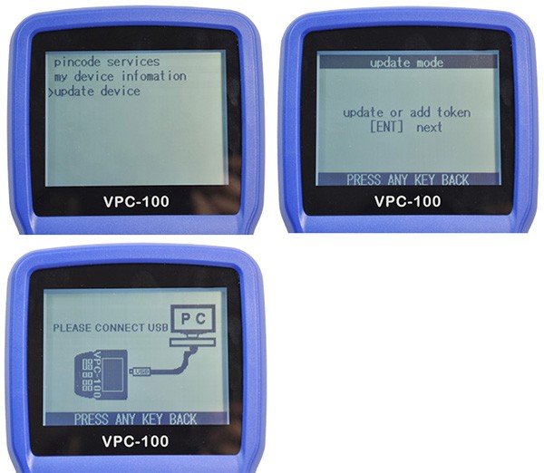 VPC100 PinCode Calculator update