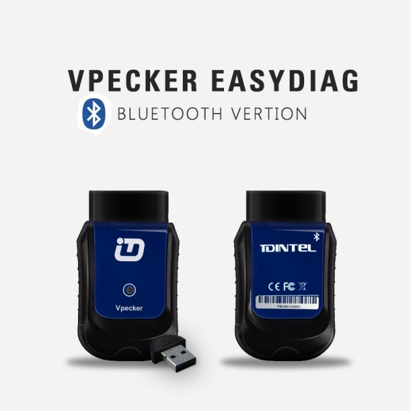 VPECKER Easydiag Bluetooth OBDII Full Diagnostic Tool