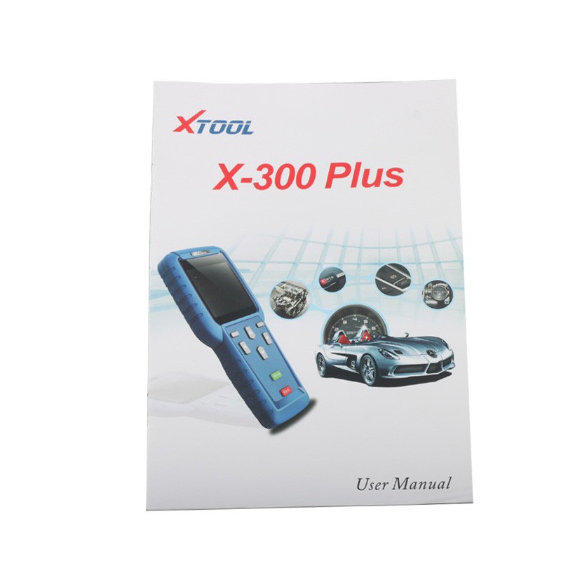 Original XTOOL X300 Plus User Manual