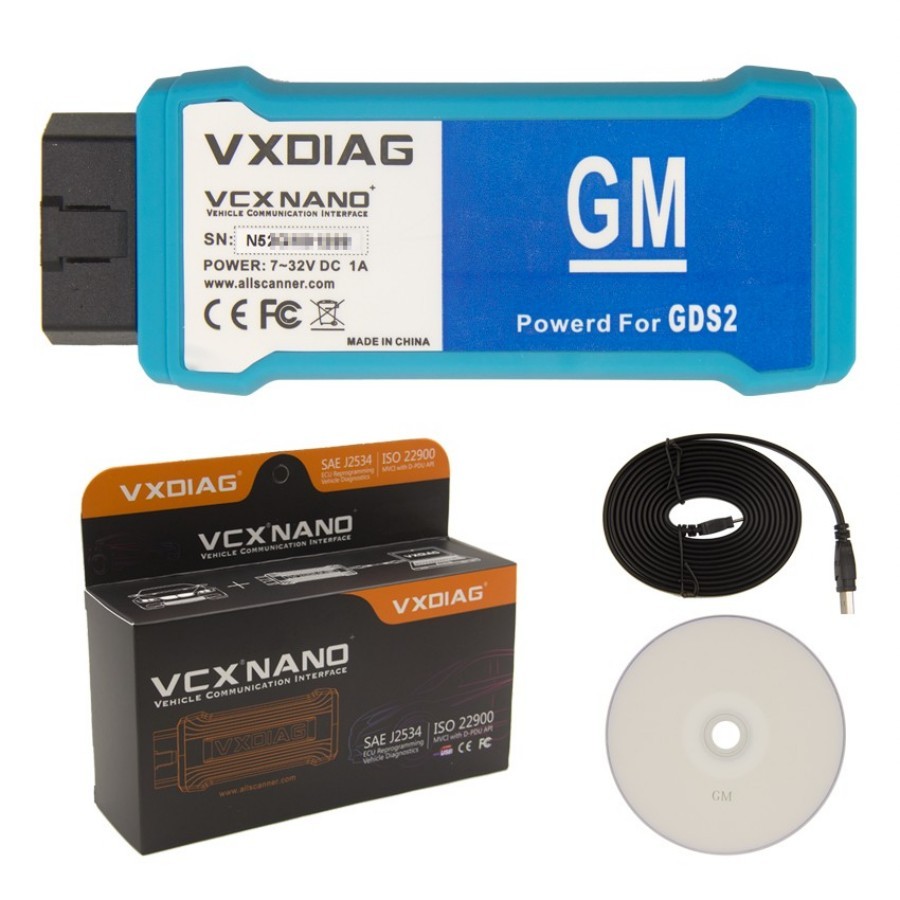 WIFI VXDIAG VCX NANO for GM Opel Multiple GDS2 and TIS2WEB Diagnostic/Programming System