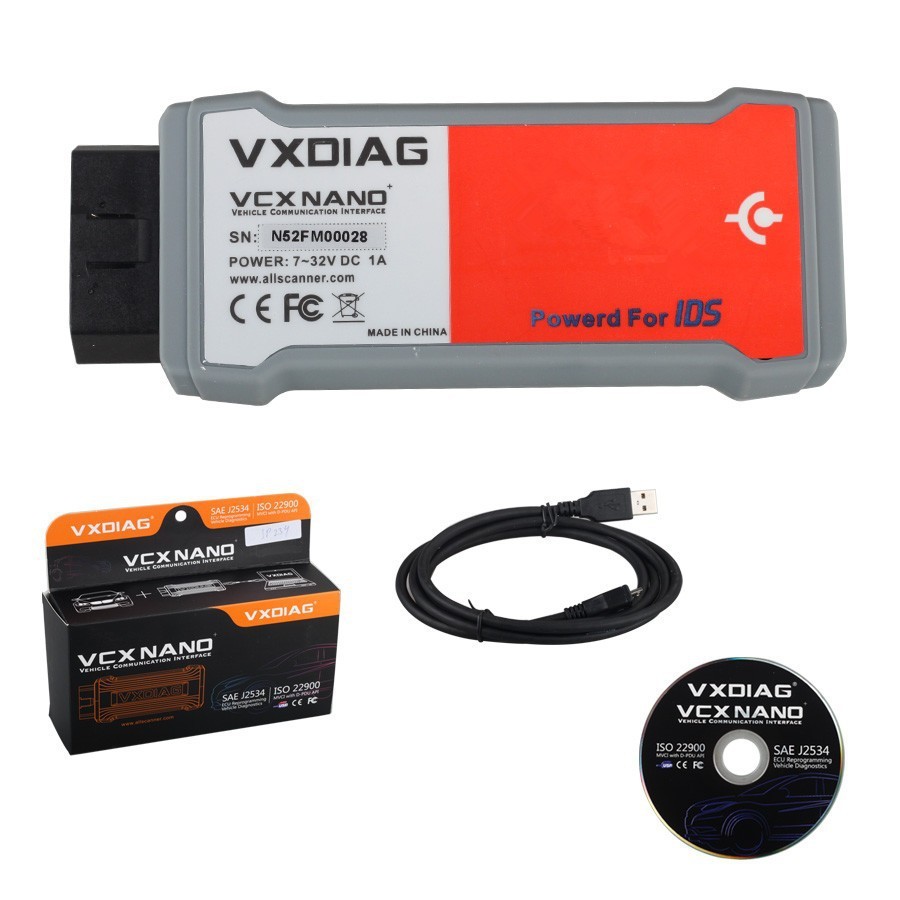VXDIAG VCX NANO for Ford Mazda 2 in 1