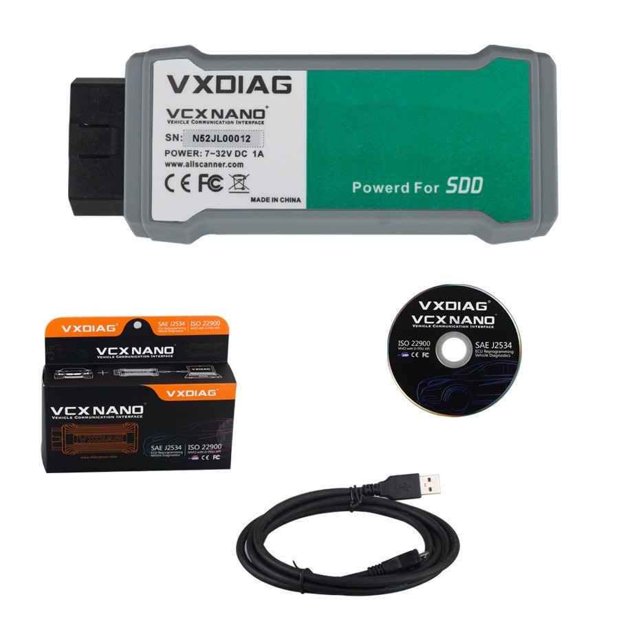 VXDIAG VCX NANO for GM Opel Multiple GDS2 and TIS2WEB Diagnostic/Programming System