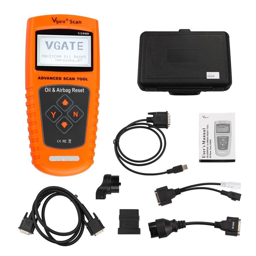 Vgate VS900 Oil/Service and Airbag Reset Tool