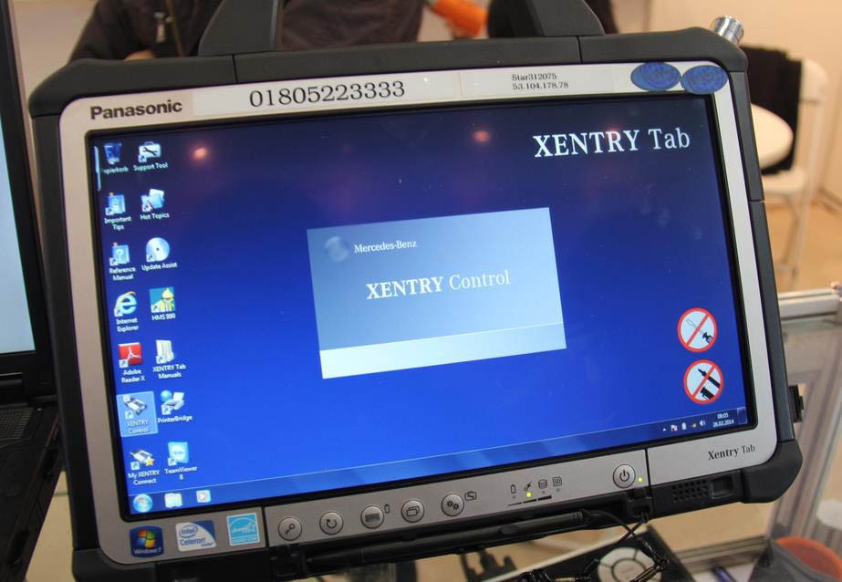 Original Xentry Connect Panasonic Xentry Tab